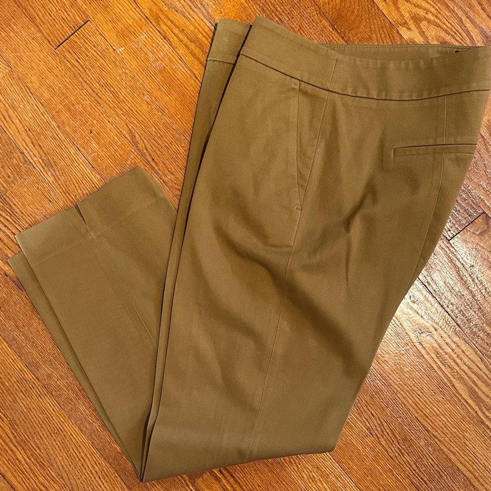 J. Crew Women's Tan Ankle Length Cropped Pants